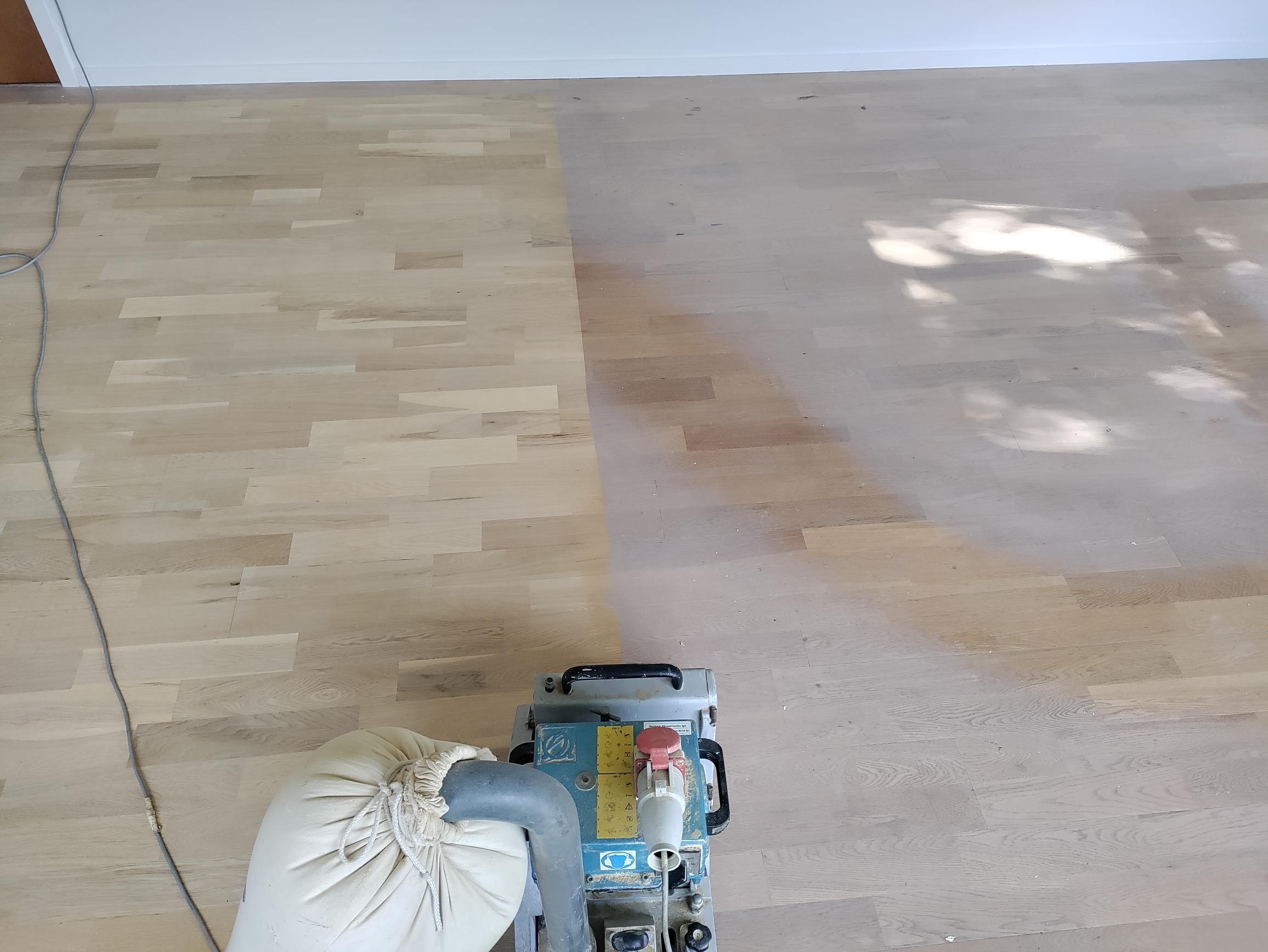 Gulvafslibning i hjemmet